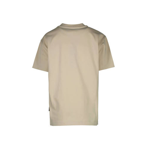 Cars T-shirt AFORTY zand Beige Jongens Katoen Ronde hals Effen 116