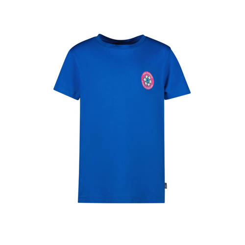 Cars T-shirt VIOLETT met backprint kobaltblauw Meisjes Katoen Ronde hals