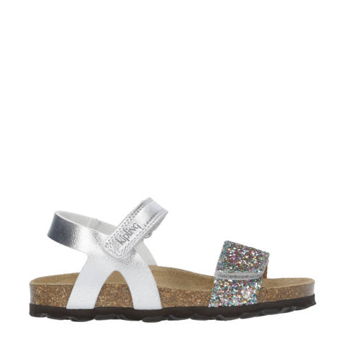 Kipling Marjorie 3 sandalen met glitters zilver Meisjes Imitatieleer