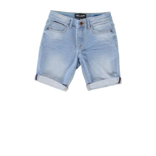 Cars denim short SEATLE bleached used Korte broek Blauw Jongens Katoen
