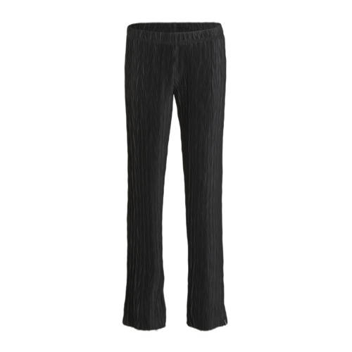 Cars straight fit broek GULY zwart Meisjes Polyester Effen