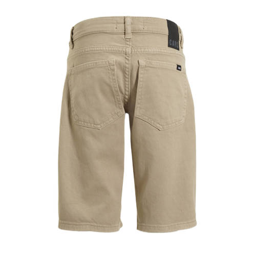 Cars slim fit casual short BLACKER ecru Korte broek Jongens Stretchkatoen 116