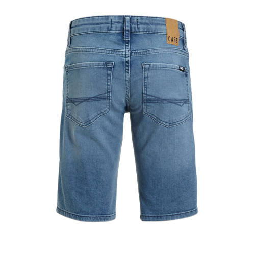 Cars denim short TAZER stone used Korte broek Blauw Effen 116