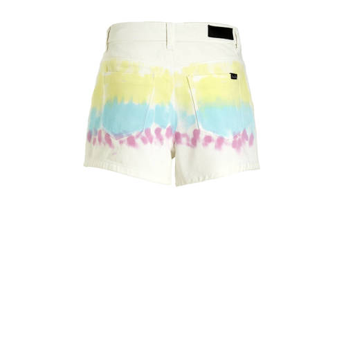 Cars tie-dye casual short ADINDA offwhite multicolor Korte broek Wit Meisjes Katoen 116