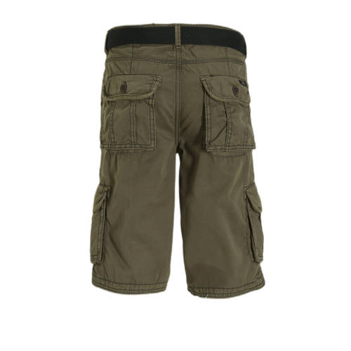 Cars cargo short DURRAS antraciet Korte broek Grijs Jongens Katoen Effen 116