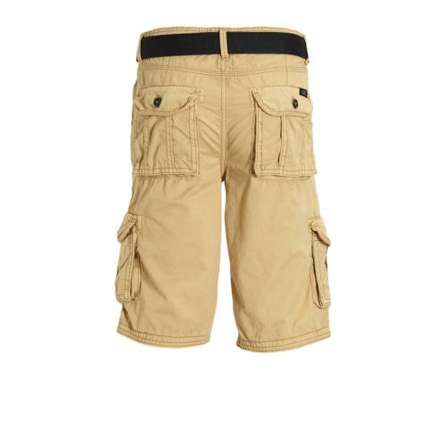 Cars cargo short DURRAS khaki Korte broek Groen Jongens Katoen Effen 116