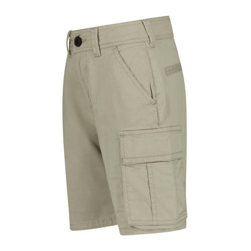 VINGINO regular fit cargo short Riof zachtgroen Korte broek Jongens Stretchkatoen 128