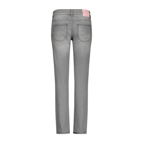 VINGINO skinny jeans Alice light grey Grijs Meisjes Stretchdenim Effen 128