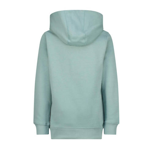 VINGINO hoodie Ner met printopdruk grijsblauw Sweater Printopdruk 128