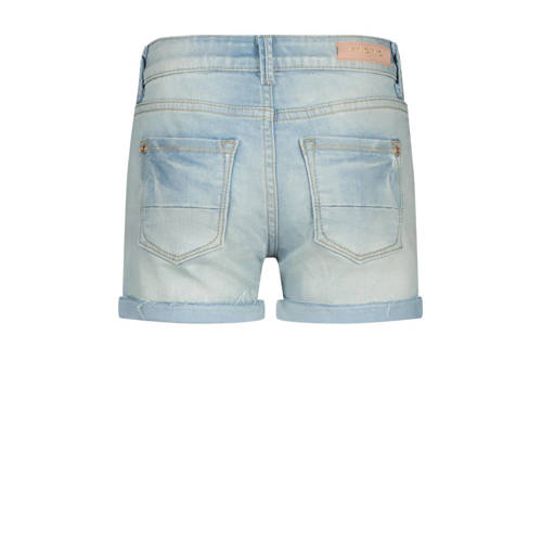 VINGINO denim short Diletta light vintage Korte broek Blauw Meisjes Stretchdenim 128