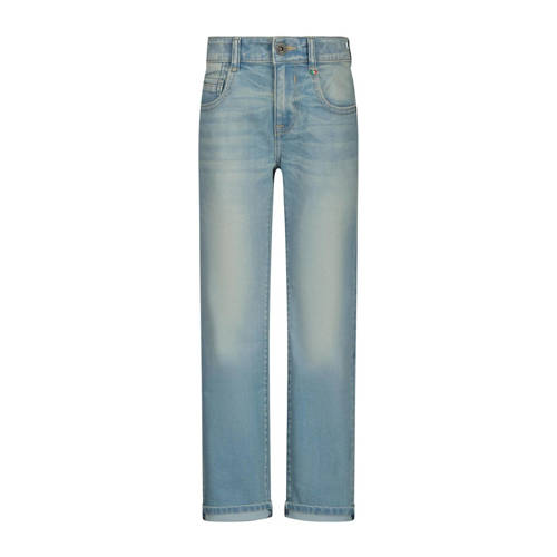 Vingino regular fit jeans Bruno light indigo Blauw Jongens Stretchdenim
