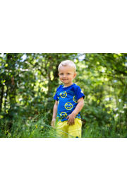 thumbnail: 4PRESIDENT T-shirt met all over print felblauw