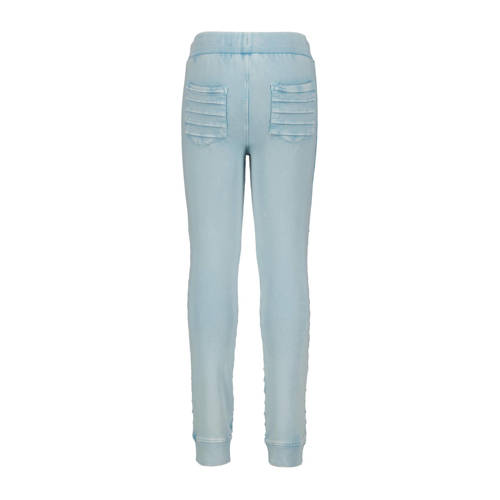 4PRESIDENT broek blauw Jongens Stretchkatoen Effen 164