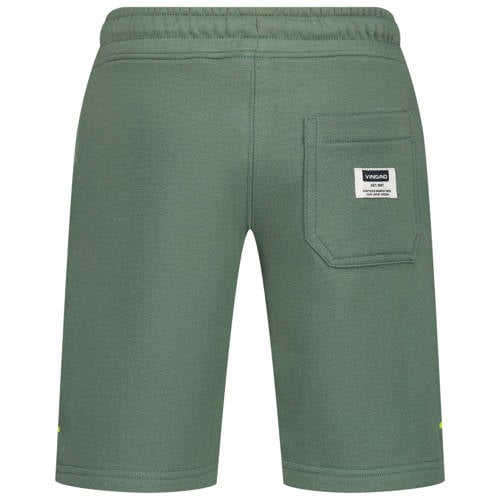 VINGINO sweatshort groen Korte broek Effen 128 | Korte broek van