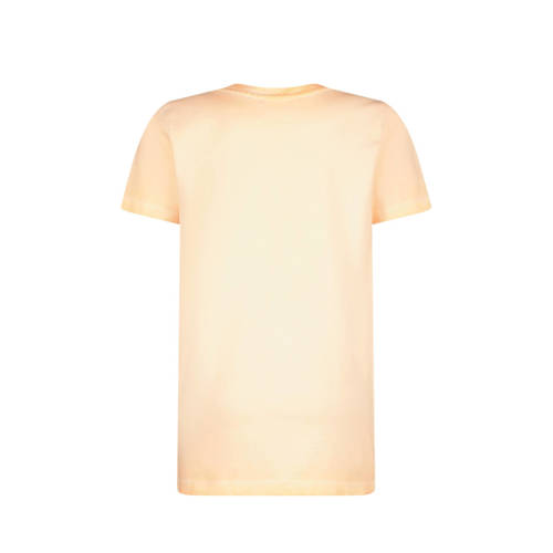 VINGINO T-shirt met tekst licht oranje Jongens Katoen Ronde hals Tekst 128