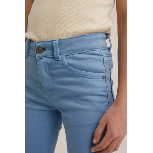 WE Fashion Blue Ridge flared jeans HW Farah nautical blue Blauw Meisjes Stretchdenim 134