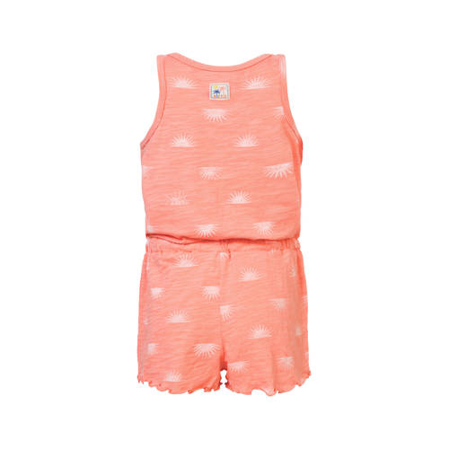 Noppies playsuit Eski met all over print roze Meisjes Katoen Ronde hals 92