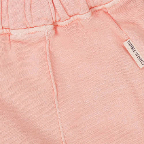 Tumble 'n Dry sweatshort Santa Clara apricot Oranje Meisjes Katoen Effen 116
