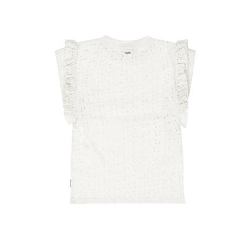 Tumble 'n Dry top Saint Augustine wit Meisjes Katoen Ronde hals Effen 104