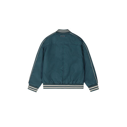 Tumble 'n Dry bomberjack zomer Sevan petrol groen Jongens Polyester Ronde hals 92