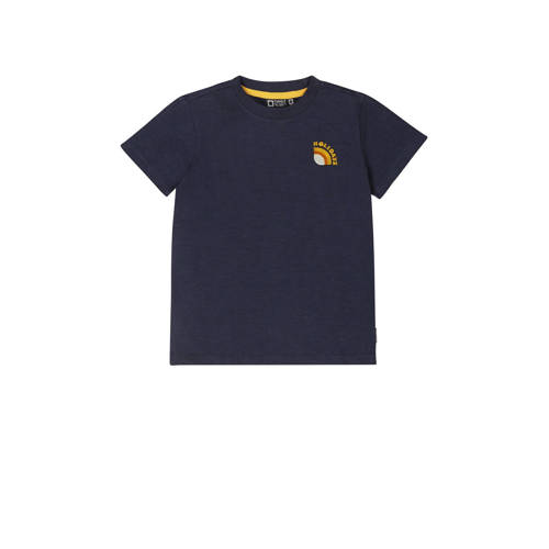 Tumble 'n Dry T-shirt Lucca navy blauw Jongens Katoen Ronde hals Effen - 104