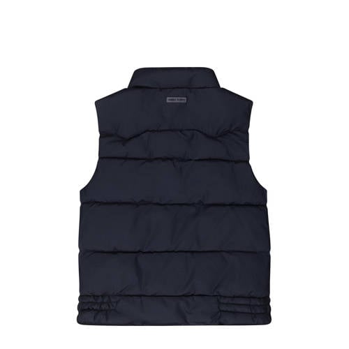 Tumble 'n Dry bodywarmer Montange navy blauw Jongens Polyester Opstaande kraag 92