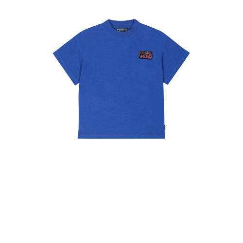 Tumble 'n Dry T-shirt Juno Beach blauw Jongens Katoen Ronde hals Effen - 104