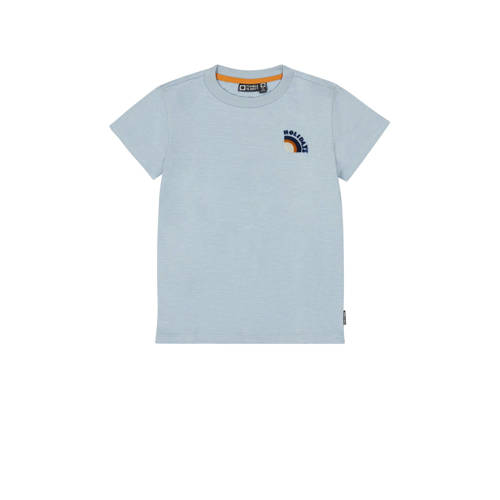 Tumble 'n Dry T-shirt Lucca grijsblauw Jongens Biologisch katoen Ronde hals