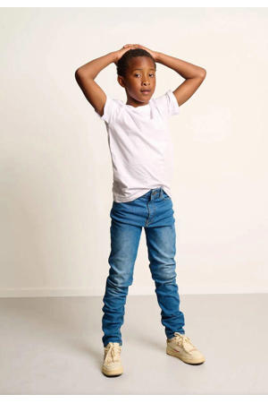 tapered fit jeans Jelmer medium blue denim