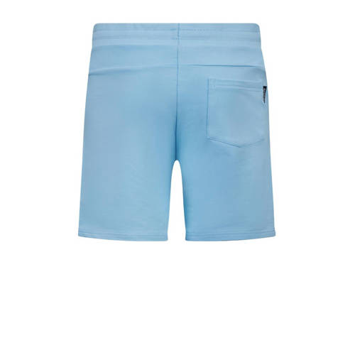 Retour Jeans sweatshort Leandro met printopdruk lichtblauw Korte broek 134 140