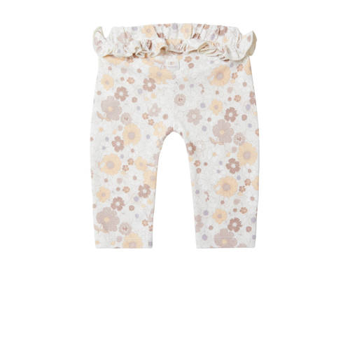 Noppies baby broek Colfax met all over print wit Meisjes Katoen All over print 50