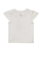 thumbnail: Noppies baby T-shirt met printopdruk ecru
