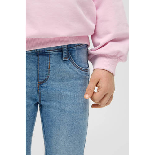 s.Oliver high rise skinny fit jegging Medium blue denim Jeans Blauw 92