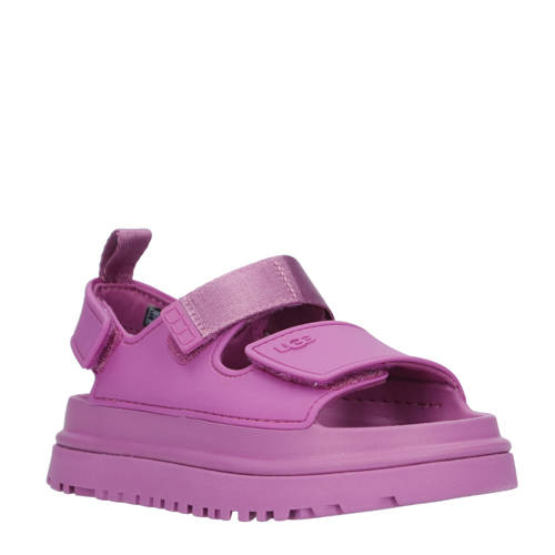 UGG sandalen roze Meisjes Textiel