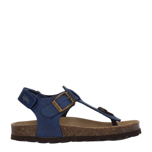 Kipling Juan 3 sandalen blauw Jongens Imitatieleer Effen