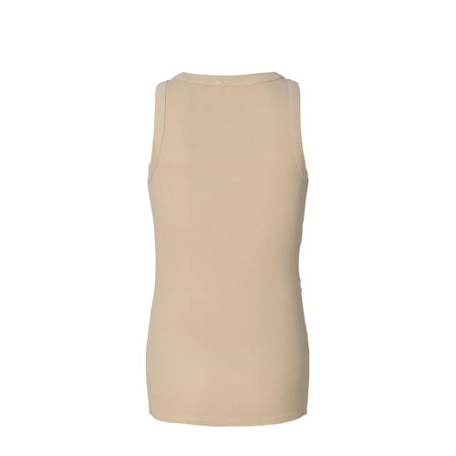 Noppies zwangerschapstop Kaysa beige Dames Katoen Ronde hals Effen XS