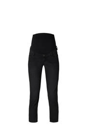 thumbnail: Noppies maternity cropped zwangerschaps slim fit jeans Mila black dark wash