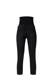 thumbnail: Noppies maternity cropped zwangerschaps slim fit jeans Mila black dark wash