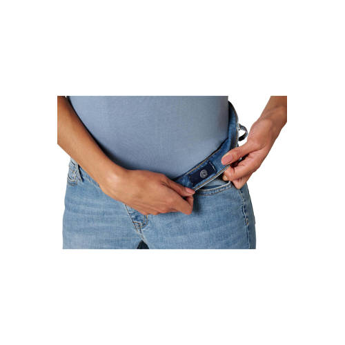 Noppies cropped zwangerschaps slim fit jeans Mila vintage blue Blauw Dames Denim 27