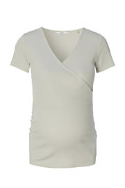 thumbnail: Noppies maternity ribgebreid zwangerschapsshirt Sanson lichtgroen