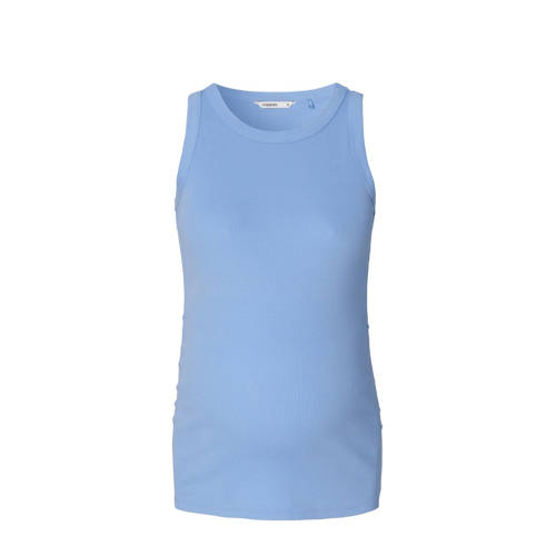 Noppies zwangerschapstop Kaysa blauw Dames Katoen Ronde hals Effen XS