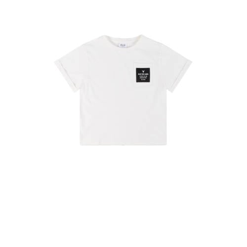 Alix Mini T-shirt met printopdruk wit Meisjes Katoen Ronde hals Printopdruk