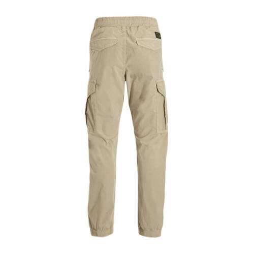 Replay cargobroek kaki Beige Jongens Katoen Effen 128