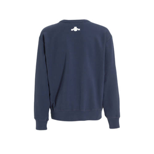 Replay sweater blauw Tekst 140 | Sweater van