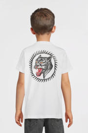 thumbnail: REPLAY T-shirt met tekst wit