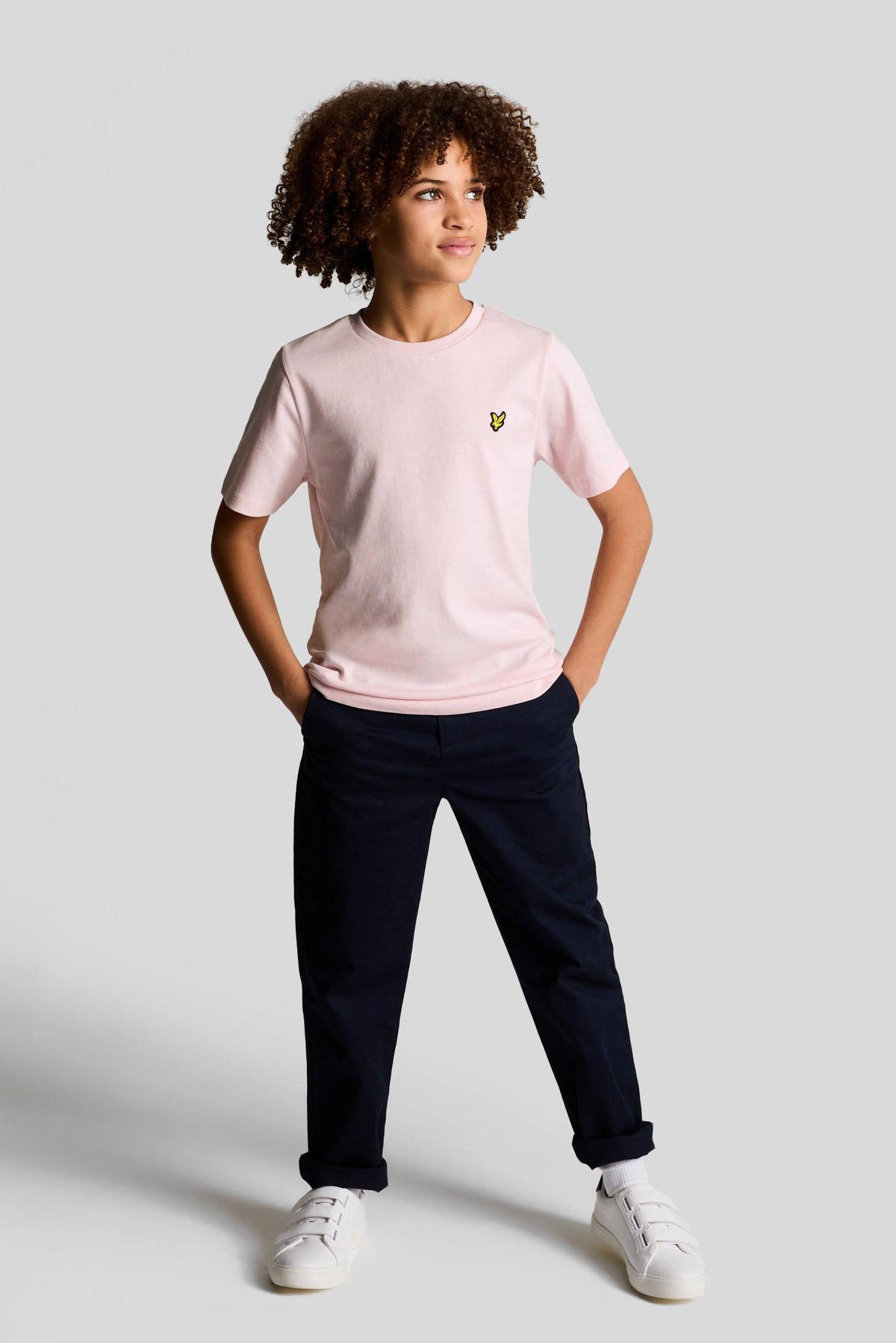 Lyle Scott T-shirt TSB2000V lichtroze