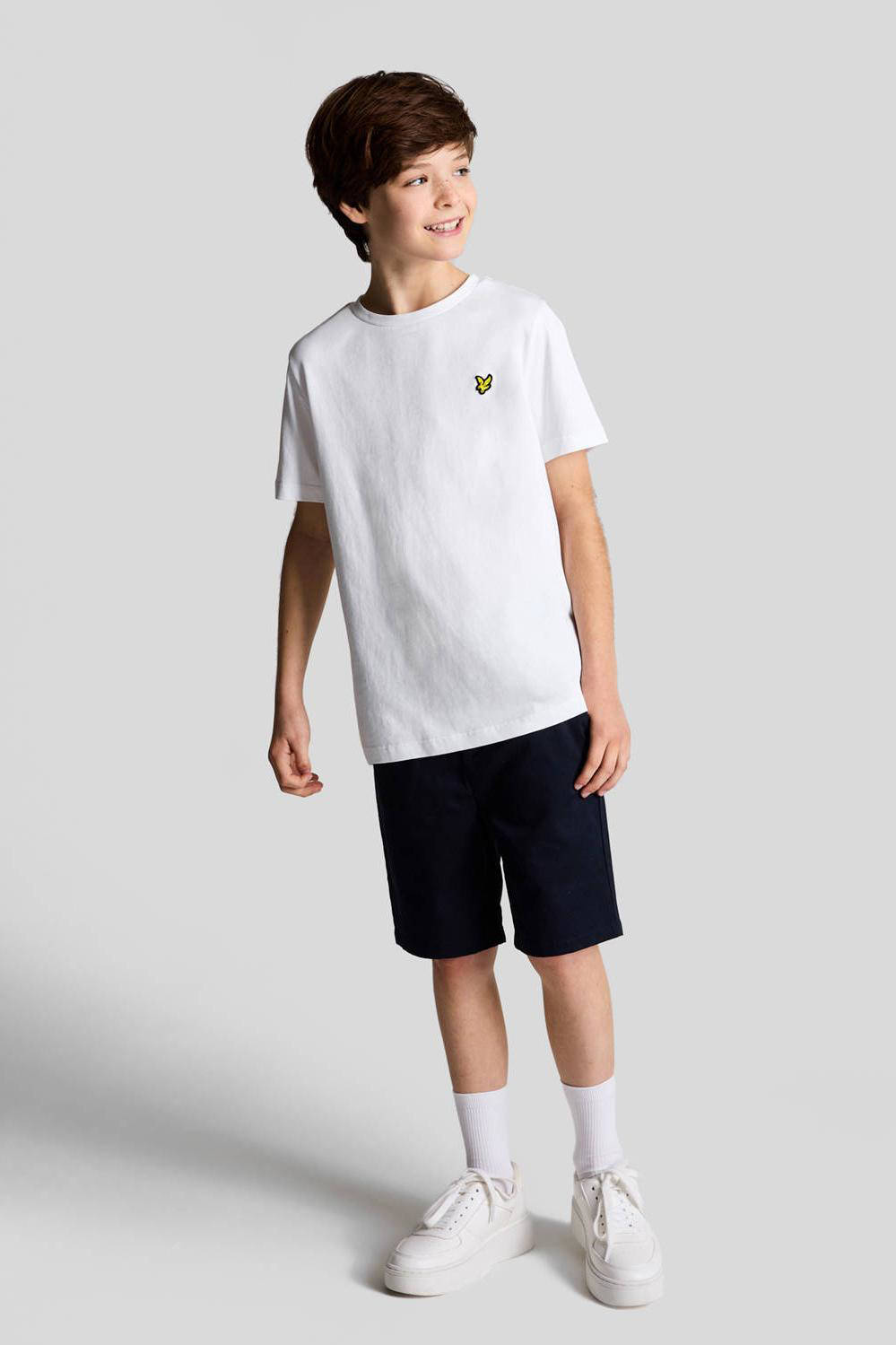 Lyle & Scott T-shirt Manches Longues Enfant - 100% Coton - Confort Et Respiration