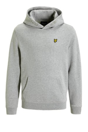 gemêleerde hoodie grijs