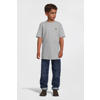 Lyle & Scott gemeleerd T-shirt grijs