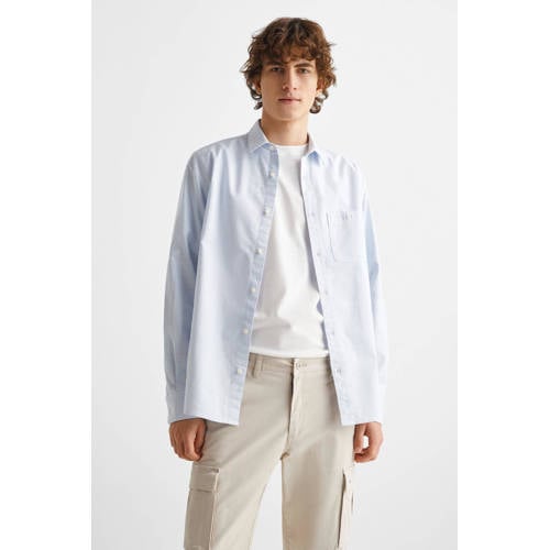 Mango Kids regular fit cargobroek ecru Jongens Stretchkatoen Effen 158(XXS)